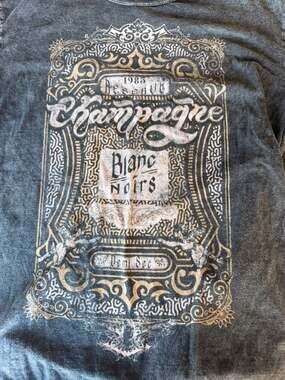 Project Social T Champagne Blanc Noirs Graphic T-Shirt One Size